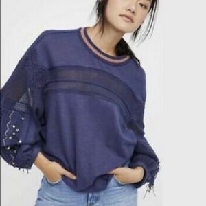 Free people fringe top